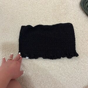 Black tube top